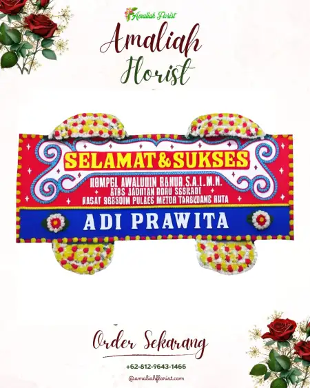 Papan Bunga Ucapan Selamat Sukaraja Baru